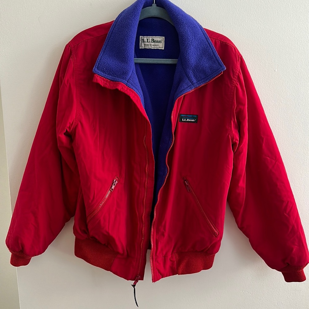 Vintage LL Bean Warm Up Jacket